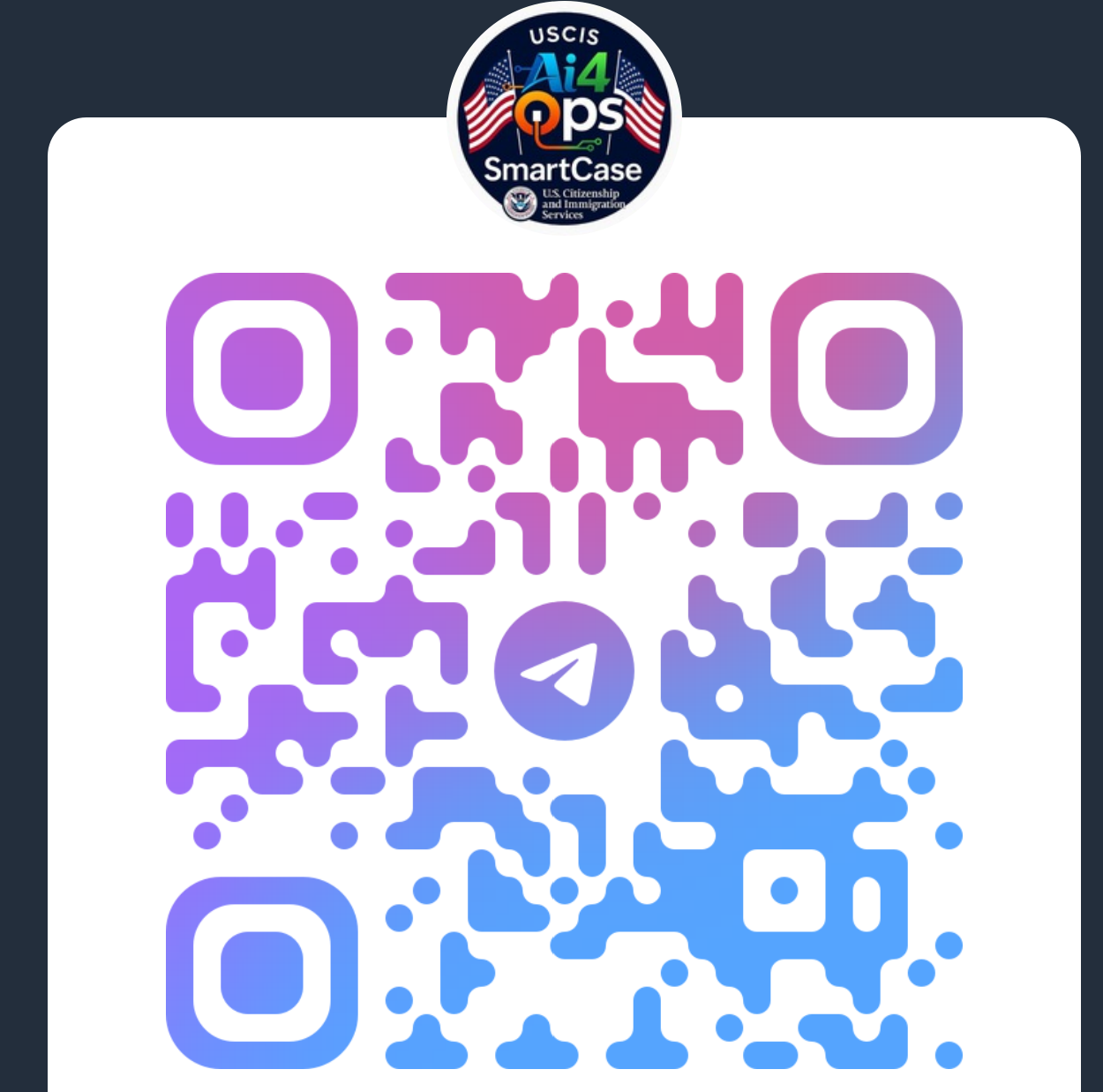Scan to open AI4OPS on Telegram